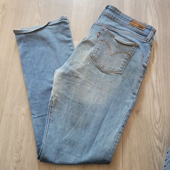 Levis 510 Skinny Fit Jeans Medium Wash Denim size 10 - Picture 1 of 7